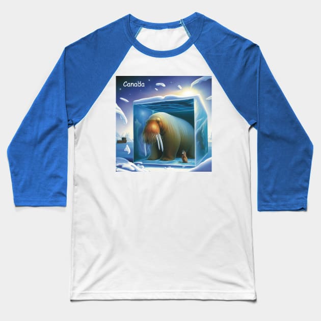 I am the Walrus #2 . Baseball T-Shirt by Canadaman99